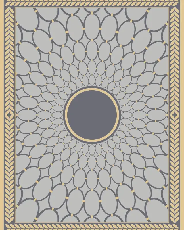 Acrylic 1200 machine carpet, design 1200-002