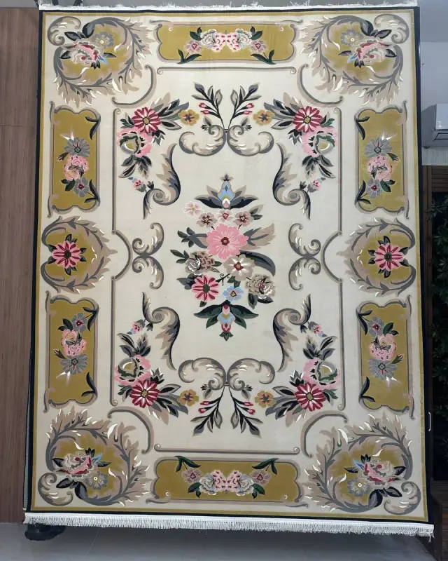 1200 Reeds 006 acrylic carpet, real photo in our showroom