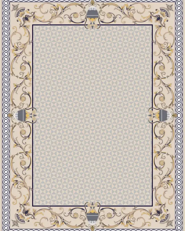 Acrylic 1200 machine carpet, design 1200-011