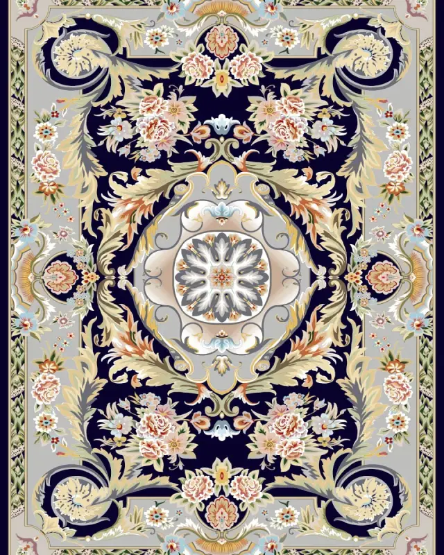 Acrylic 1200 machine carpet, design 1200-021