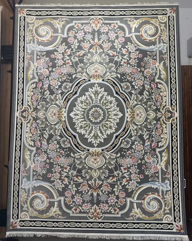 1200 Reeds 023 acrylic carpet, real photo in our showroom