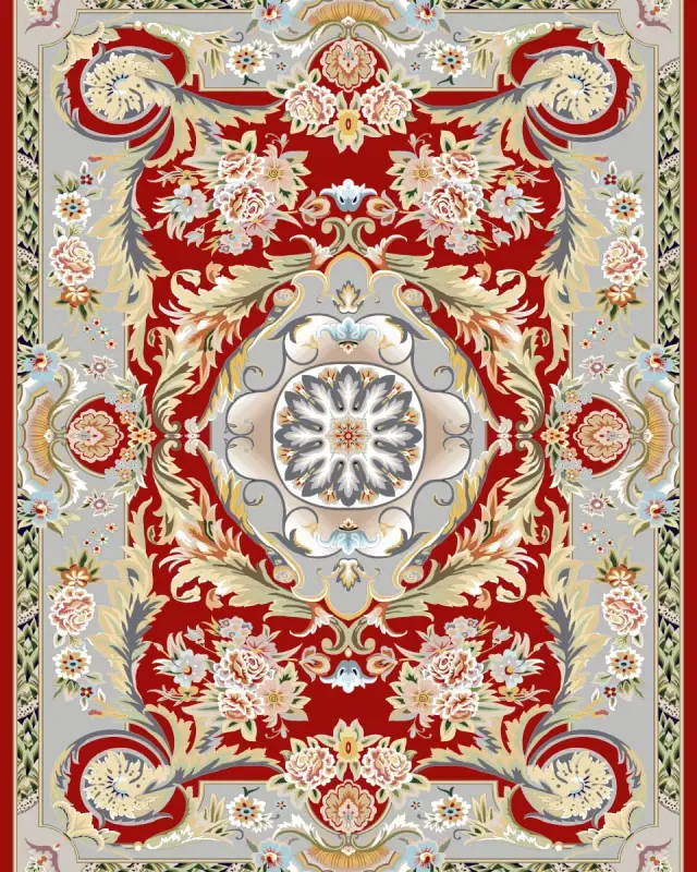 Acrylic 1200 machine carpet, design 1200-025