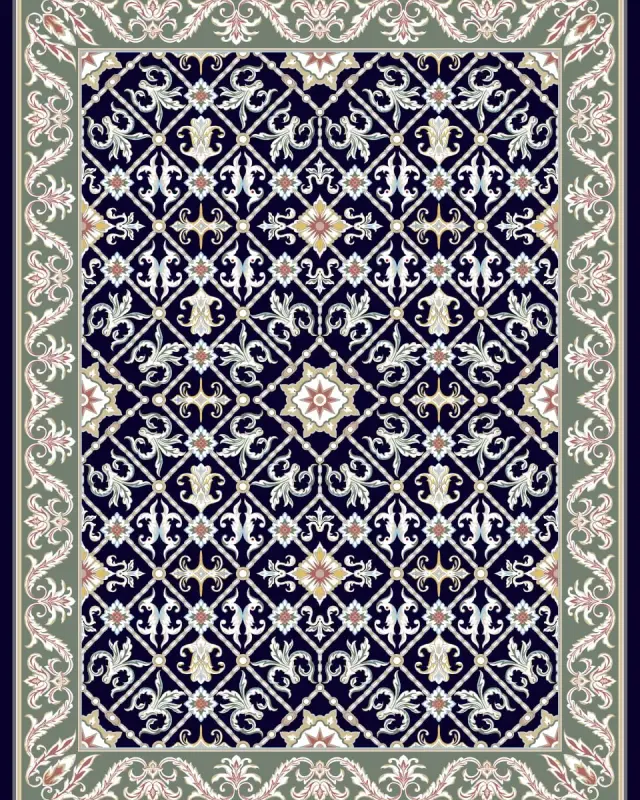 Acrylic 1200 machine carpet, design 1200-027