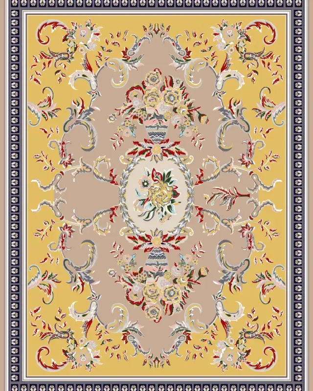 Acrylic 1200 machine carpet, design 1200-036