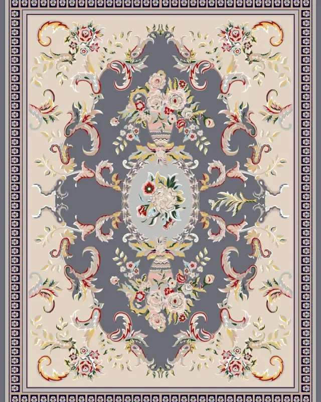 Acrylic 1200 machine carpet, design 1200-037