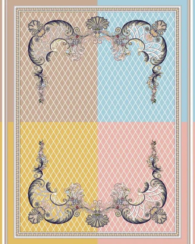 Acrylic 1200 machine carpet, design 1200-050