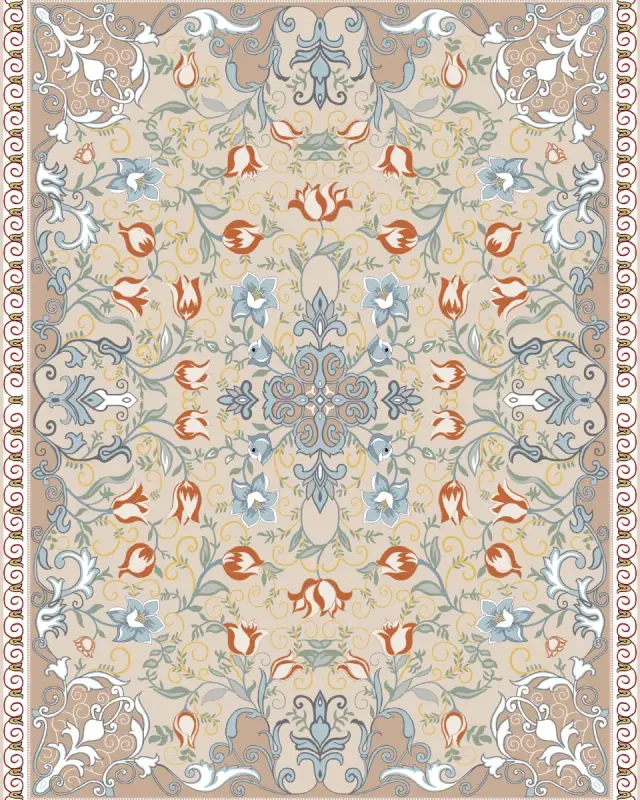 Acrylic 1200 machine carpet, design 1200-059
