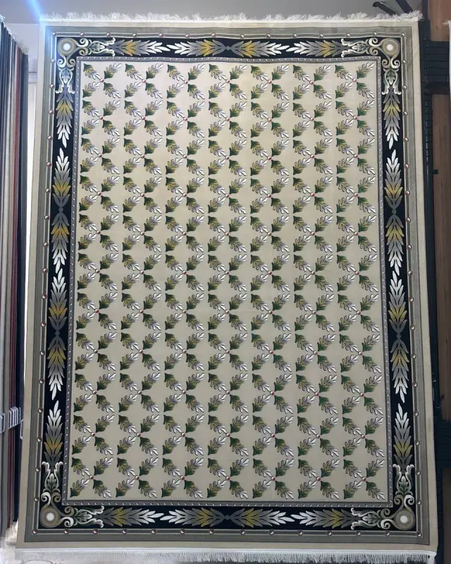 1200 Reeds 064 acrylic carpet, real photo in our showroom