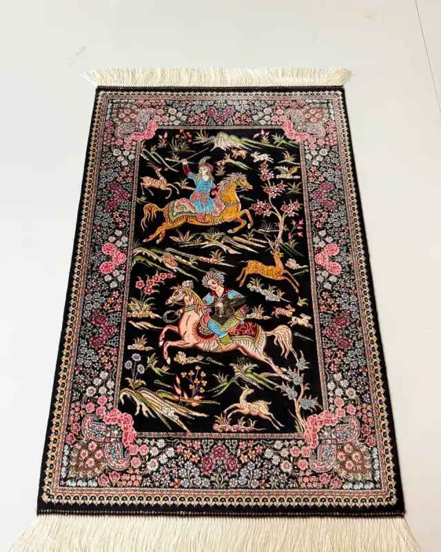 Silk 1500 machine carpet, design 1500-001